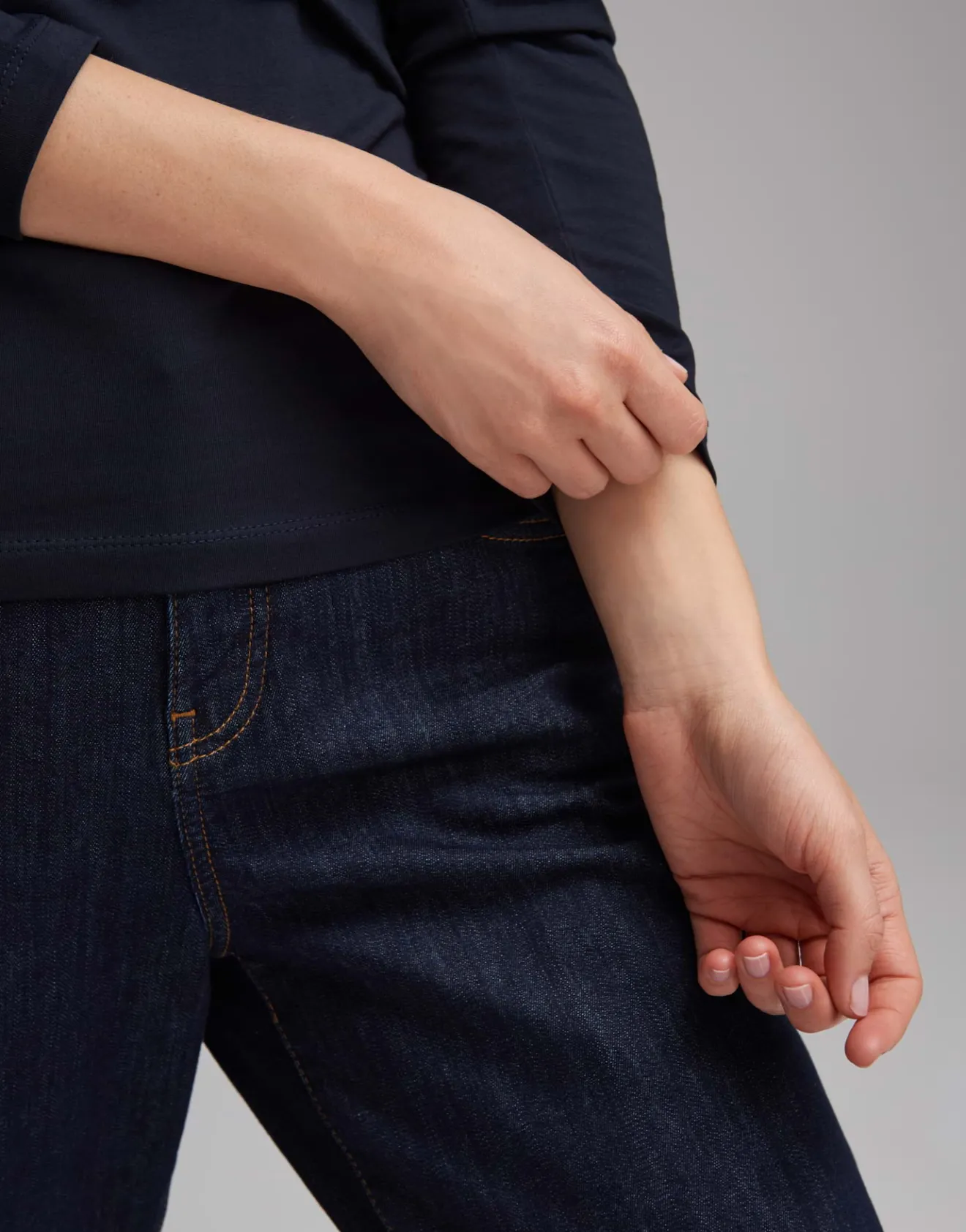 Store Longsleeve SMILLA Slim aus Jersey Basics|Shirts