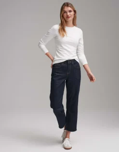Online Longsleeve SMILLA Slim aus Jersey Basics|Shirts