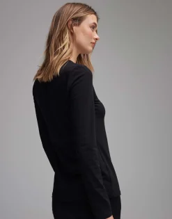 Clearance Longsleeve SMILLA Slim aus Jersey Basics|Shirts