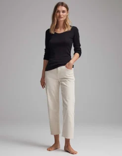 New Longsleeve SORANA Slim aus BCI Cotton Mix Basics|Shirts