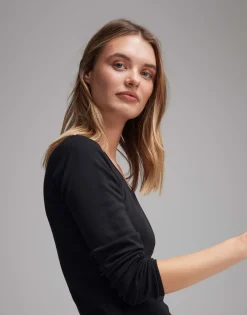 New Longsleeve SORANA Slim aus BCI Cotton Mix Basics|Shirts