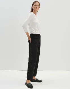 Best Lässige Stoffhose CARRIEL mit Barrel Leg Hosen