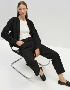 Best Lässige Stoffhose CARRIEL mit Barrel Leg Hosen