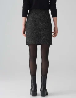 Clearance Minirock RAVENNA SPOTTED Slim mit Glitzer Details Röcke