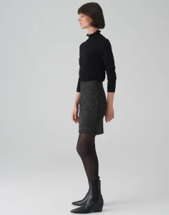 Clearance Minirock RAVENNA SPOTTED Slim mit Glitzer Details Röcke