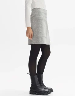 Store Minirock ROANI A-Linie mit Wolle Röcke