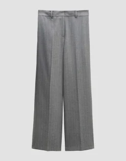 Fashion Nadelstreifenhose CATSBY STRIPE Wide aus Viskose Mix Hosen