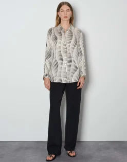 Best Oversize Printbluse ZAURYN aus Viskose Blusen