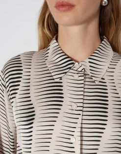 Best Oversize Printbluse ZAURYN aus Viskose Blusen