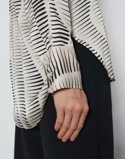 Best Oversize Printbluse ZAURYN aus Viskose Blusen