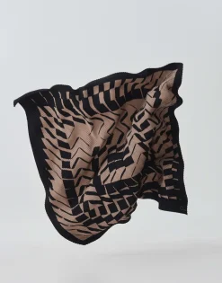Cheap Plisseetuch AWIRLA mit Print Accessoires