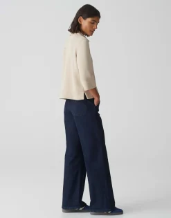 Sale Poloshirt GONUT Regular aus Baumwoll Mix Sweat