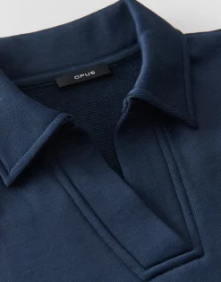 Sale Poloshirt GONUT Regular aus Baumwoll Mix Sweat