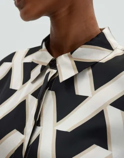 Discount Printbluse ZITANO Loose aus nachhaltiger Viskose Blusen