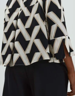 Discount Printbluse ZITANO Loose aus nachhaltiger Viskose Blusen