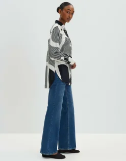 Shop Printbluse ZOUNA Loose aus schimmernder Viskose Blusen