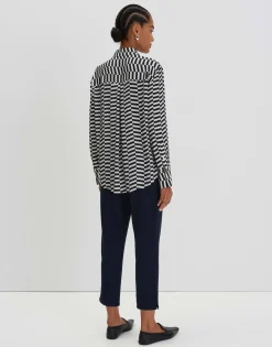 New Printbluse ZPHERE Loose aus nachhaltiger Viskose Blusen