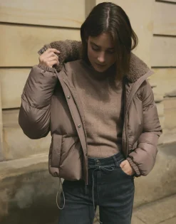 Cheap Pufferjacke HAIDE Loose aus recycelter Daunen Alternative Jacken & Mäntel