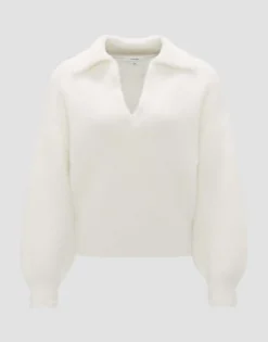 Hot Pullover POSSON Loose mit flauschiger Textur Strick