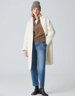 New Pullover POSSON Loose mit flauschiger Textur Strick