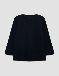 Outlet Ripppullover Tijou Loose mit Kaschmir Strick