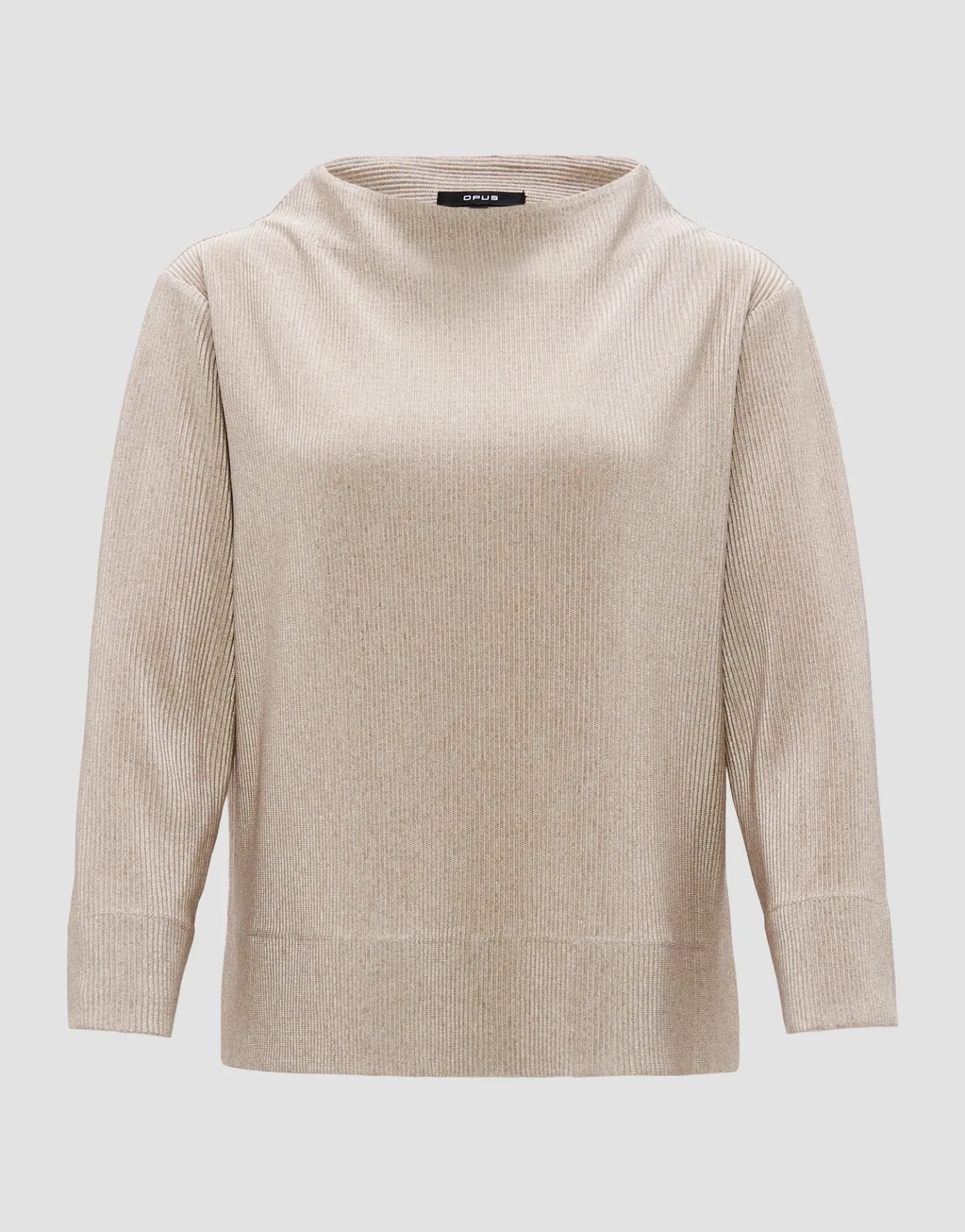 Cheap Rippshirt SATALLA Regular aus schimmerndem Jersey Shirts
