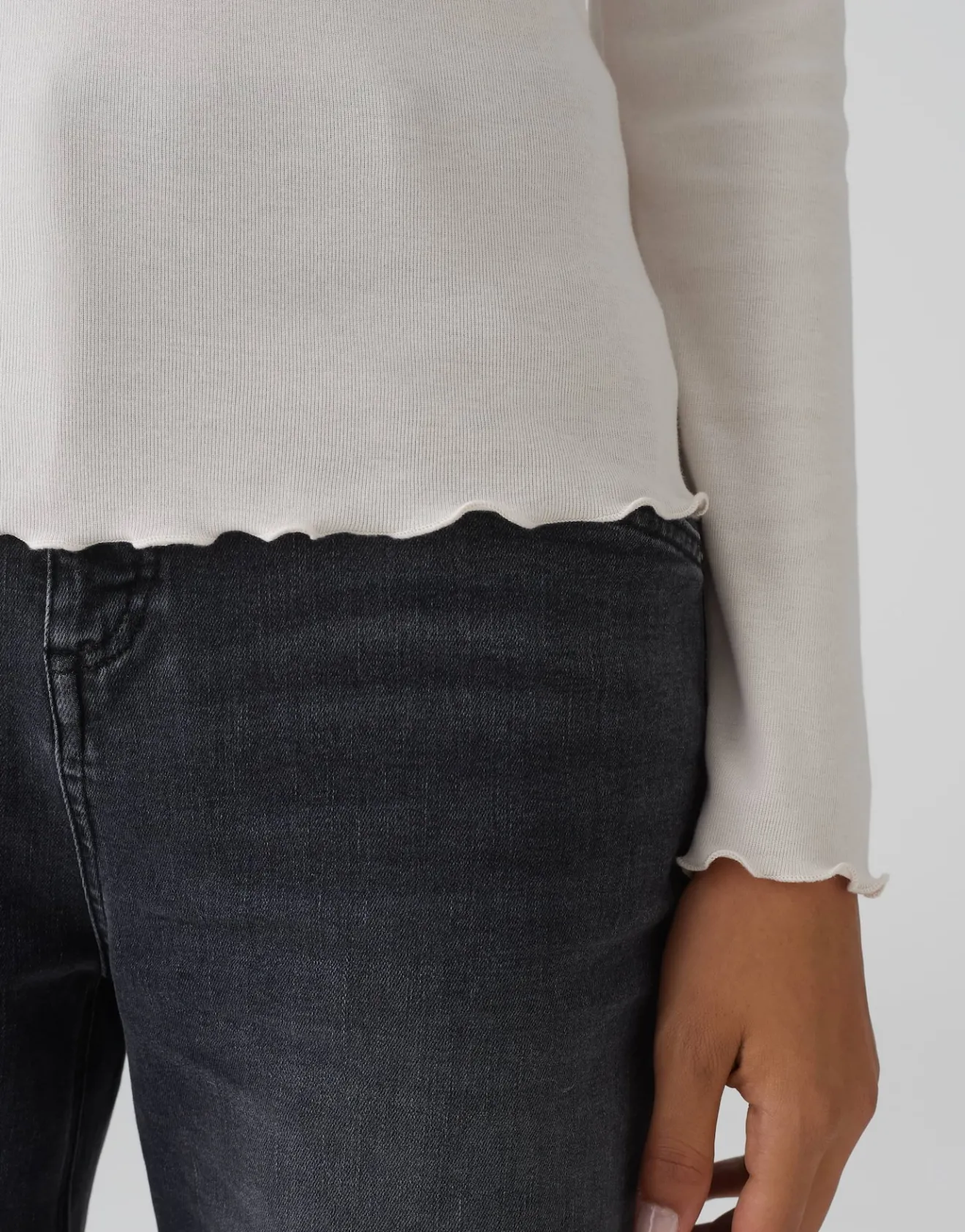 Flash Sale Rippshirt SONINCHEN Slim aus weichem Jersey Shirts