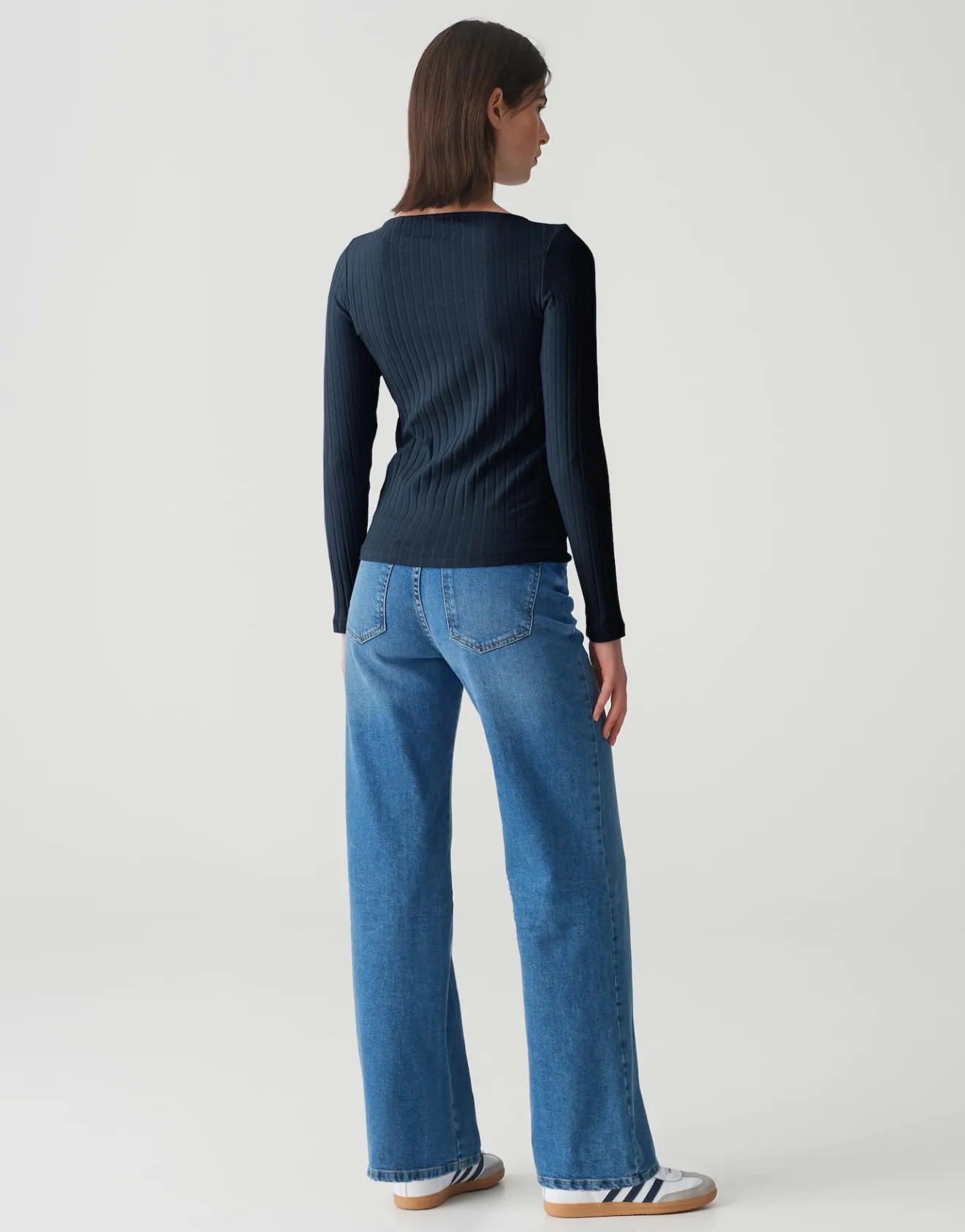 Store Rippshirt SOVKE Slim aus Baumwoll Mix Shirts