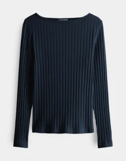 Store Rippshirt SOVKE Slim aus Baumwoll Mix Shirts
