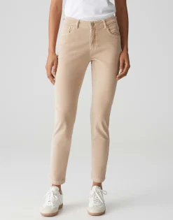 Sale Samthose EVITA GLAZED Slim Mid Rise aus BCI Cotton Mix Jeans