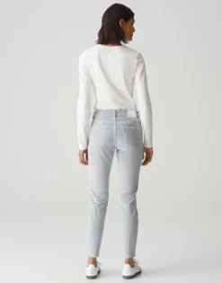 Store Samthose EVITA GLAZED Slim Mid Rise aus BCI Cotton Mix Jeans