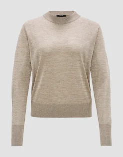 Cheap Schimmernder Pullover PLITZA Regular aus Viskose Mix Strick