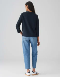Clearance Shirt SAHIRA Regular mit Streifenstruktur Shirts