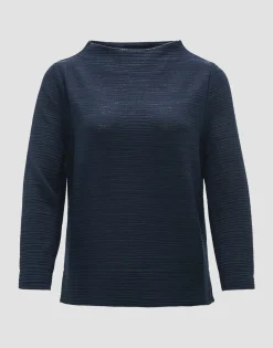 Clearance Shirt SAHIRA Regular mit Streifenstruktur Shirts