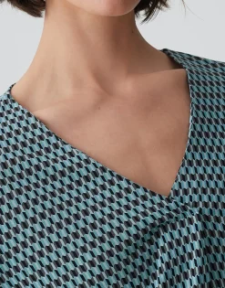 Fashion Shirt SANNAH TRADITION Regular aus nachhaltiger Viskose Shirts