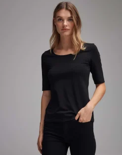 Flash Sale Shirt SERTA Slim aus Jersey Basics|Shirts