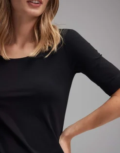 Flash Sale Shirt SERTA Slim aus Jersey Basics|Shirts
