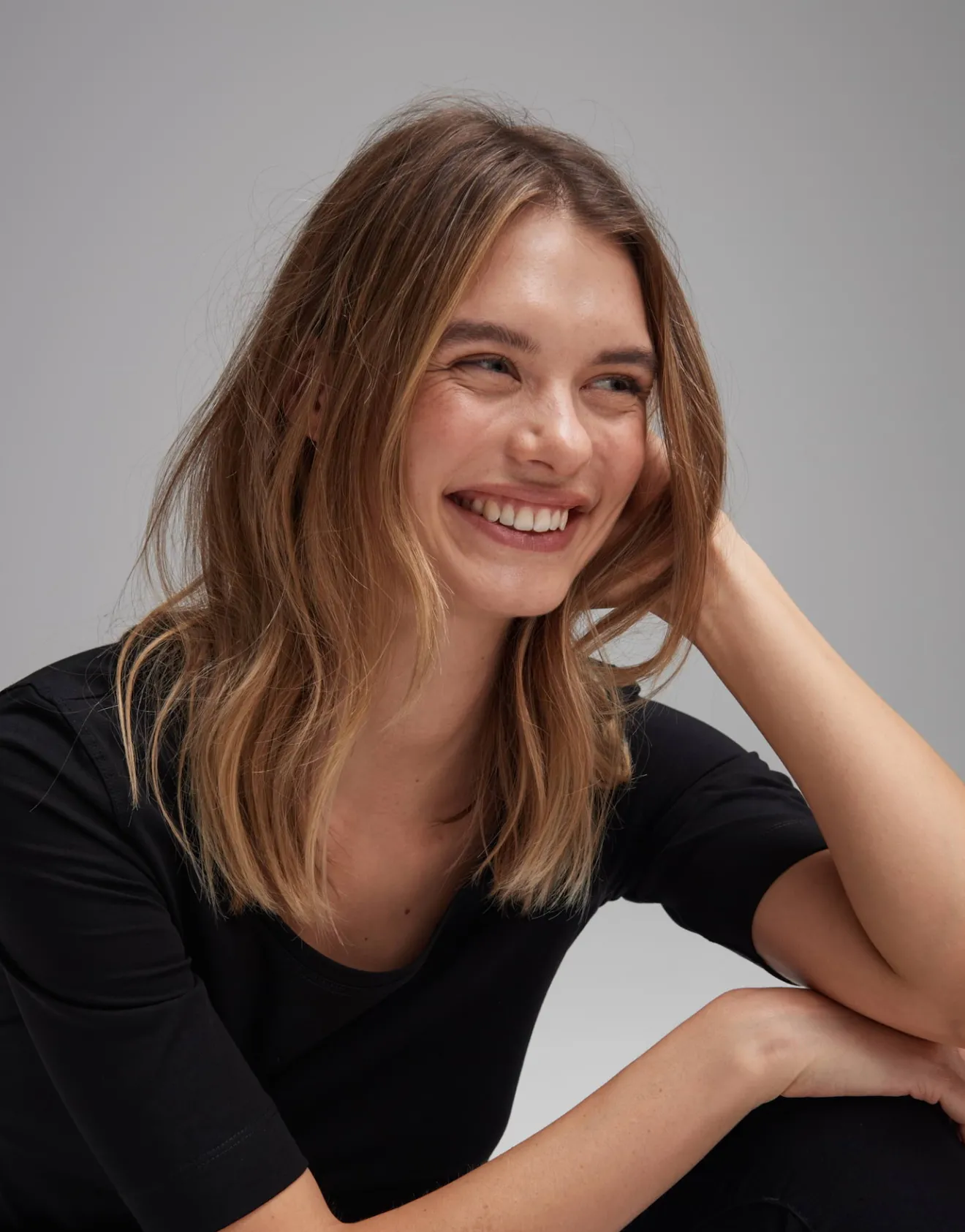 Flash Sale Shirt SERTA Slim aus Jersey Basics|Shirts