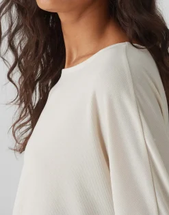 Clearance Shirt SIGLAM Batwing Fit aus schimmerndem Jersey Shirts