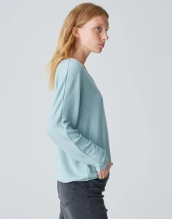 Flash Sale Shirt SILOMON Oversize aus weichem Viskose Mix Shirts