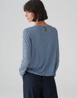 Store Shirt SUTHA ABSTRACT Regular aus ECOVERO™ Viskose Shirts
