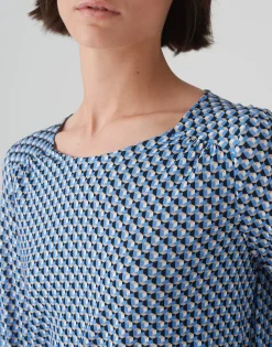 Store Shirt SUTHA ABSTRACT Regular aus ECOVERO™ Viskose Shirts