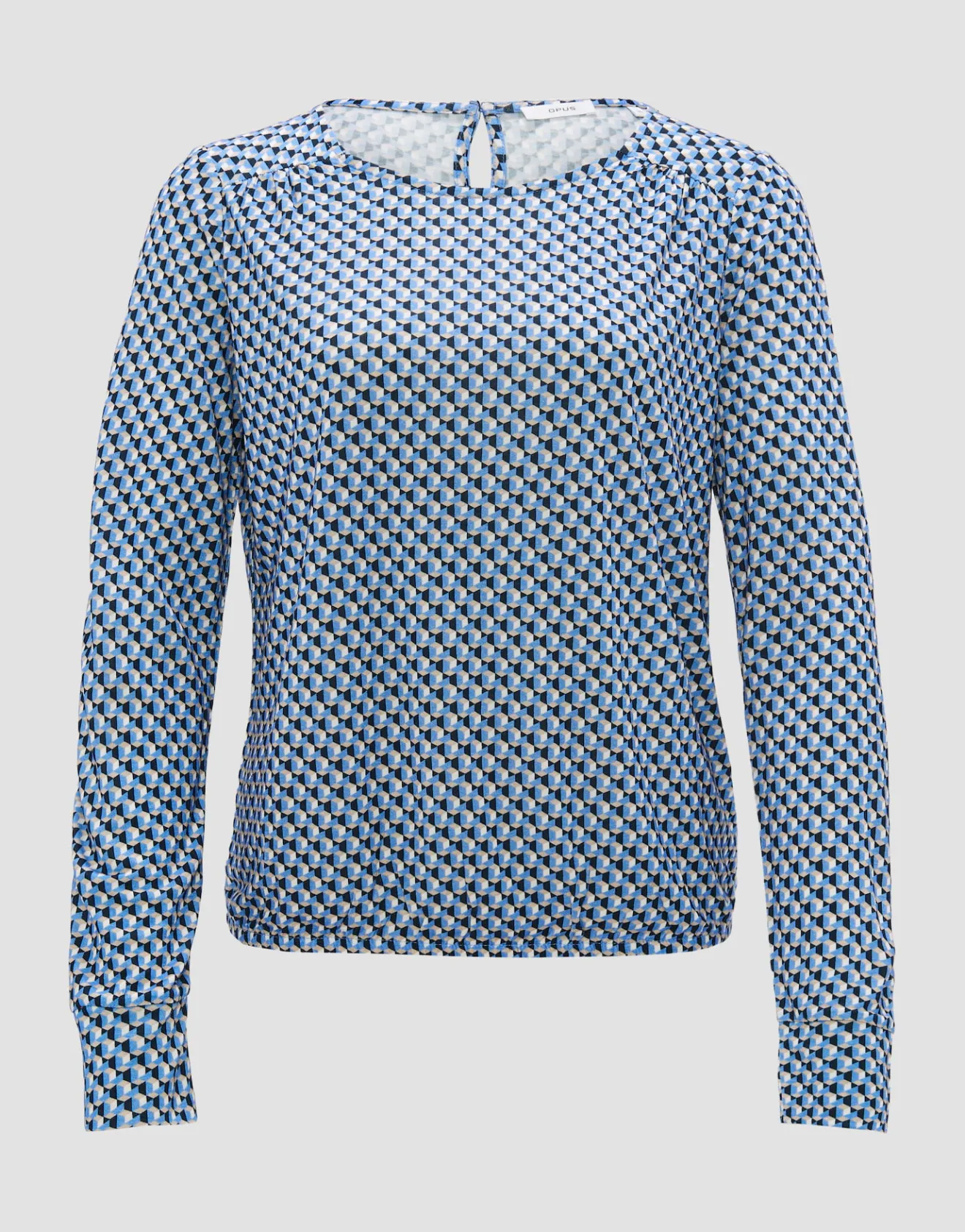 Store Shirt SUTHA ABSTRACT Regular aus ECOVERO™ Viskose Shirts