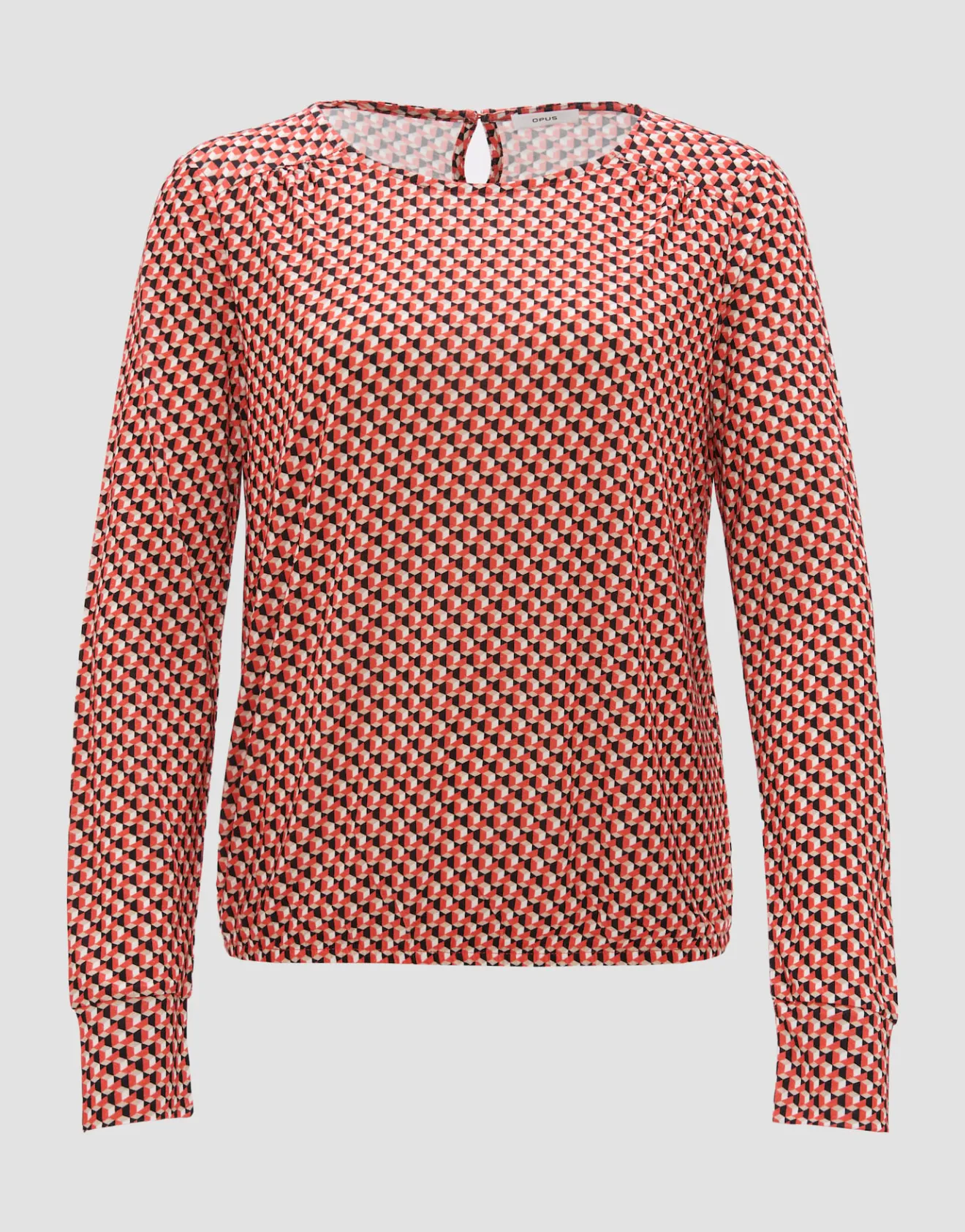 Store Shirt SUTHA ABSTRACT Regular aus ECOVERO™ Viskose Shirts