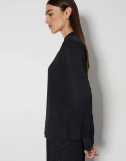 Online Shirtbluse ZOPHIRA Regular mit Stehkragen Blusen