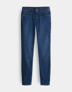 Shop Skinny Jeans ELMA STRONG BLUE Low Rise aus stretchigem BCI Cotton Mix Jeans