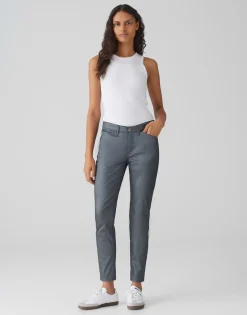 Sale Slim Jeans EMILY CLASSY Mid Rise mit Coating Hosen|Jeans