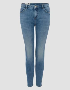 Best Sale Slim Jeans EVITA Mid Rise aus stretchigem BCI Cotton Mix Jeans