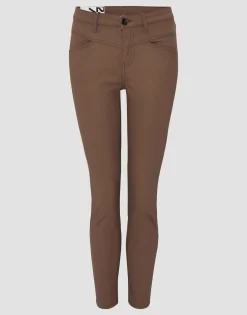 Clearance Slim Jeans EVITA REMIX Mid Rise mit Coating Hosen|Jeans