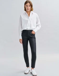 Cheap Slim Jeans EVITA REMIX Mid Rise mit Coating Hosen|Jeans